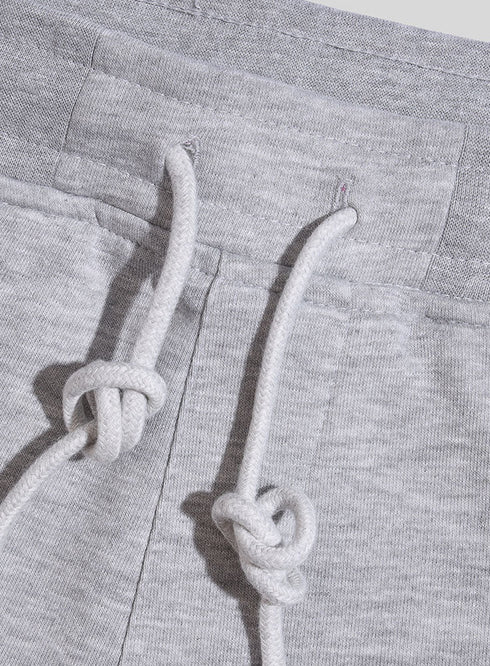 Grey Zipper Sweatpant - Khotwh